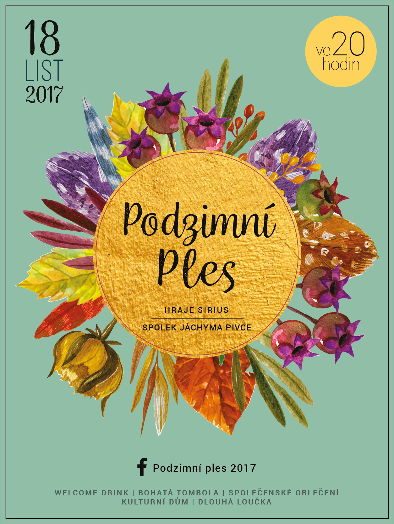 Podzimní ples 2017